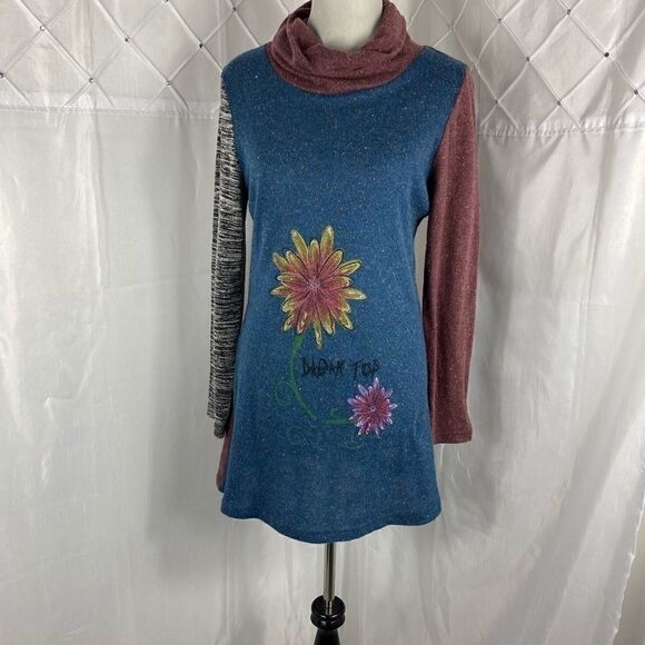 Aziza Hippie Chick Sweater Dress - Picture 1 of 7